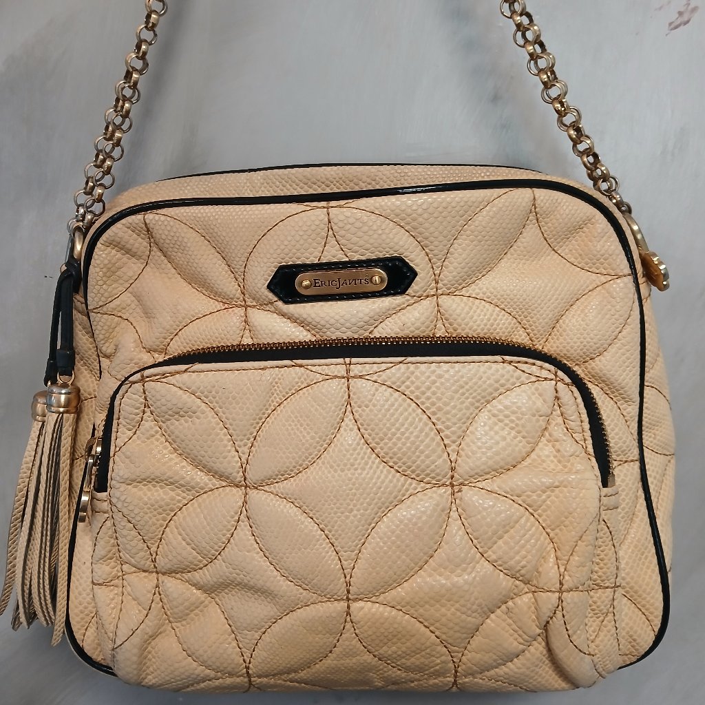 Eric Javitz Leather Shoulder Bag